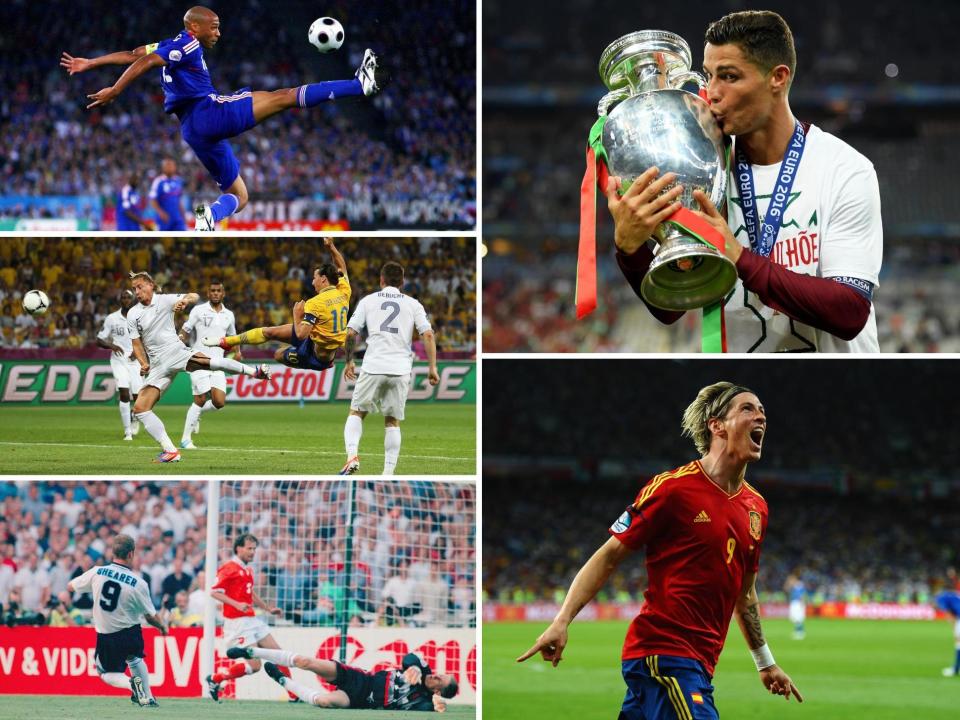 The European Championship has witnessed some legendary players: Getty