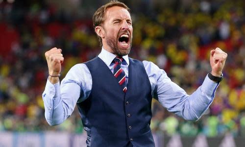 ‘I’m not sure I’ll wear a waistcoat again’ jokes Southgate on England return