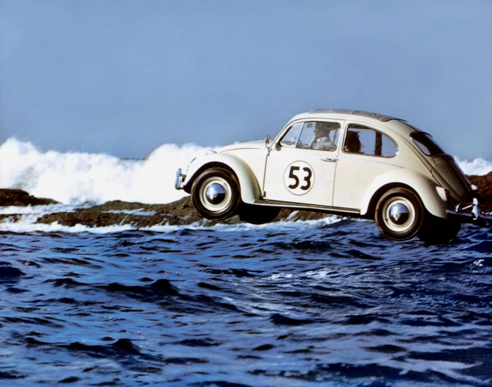 <i>"Herbie the Love Bug" starred in several movies beginning in 1968.</i>