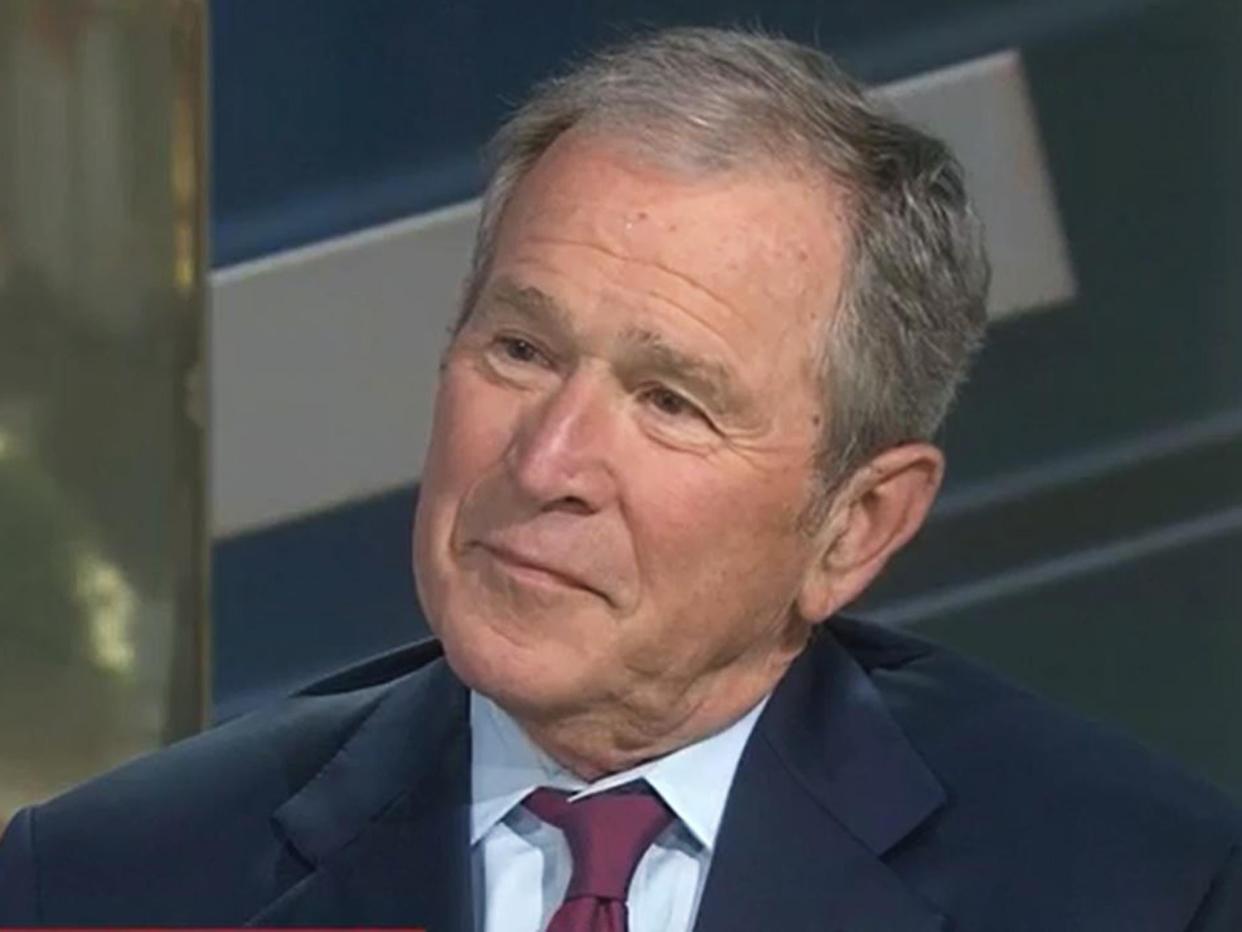 President George W Bush: NBC/Today