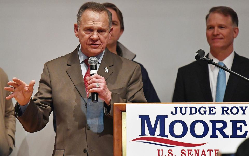 Alabama's Republicans tell Roy Moore he lost after he refuses to accept special election result