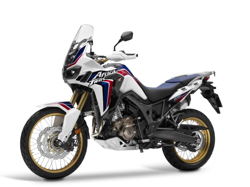 Rückkehr der afrikanischen Zwillingsmaschine: Bis 2003 hat Honda die Africa Twin mit dem Modellkürzel XRV 750 gebaut. Nun kommt sie als CRF 1000L zurück. Foto: Honda/Emanuele Bella