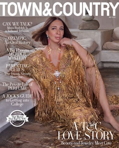 <p>Ruven Afanador</p> Maya Rudolph for 'Town & Country'