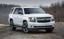 <p>Unlike GM's other full-size SUVs, the GMC Yukon and the Cadillac Escalade, <a rel="nofollow noopener" href="https://www.caranddriver.com/chevrolet/tahoe" target="_blank" data-ylk="slk:the Tahoe;elm:context_link;itc:0;sec:content-canvas" class="link ">the Tahoe</a> and larger Suburban twins don't share a name. (The longer-wheelbase Yukon is dubbed "Yukon XL," while the longer Escalade is named "ESV.") So what places the Tahoe behind the Yukon siblings and the Suburban in our rankings? Simple: It's only represented in short-wheelbase guise. Like the stubbier Yukon and Escalade models, the Tahoe's third-row seat is cramped, and there is comically little cargo space behind those third-row seats. The GMC Yukons are ranked higher thanks to the availability of the more spacious Yukon XL (and the Suburban is ranked higher still, benefitting from its low price and sole availability in long-wheelbase form). At least the Tahoe is the cheapest of GM's full-sizers. A 355-hp V-8 is standard, and a 420-hp V-8 is optional.</p>