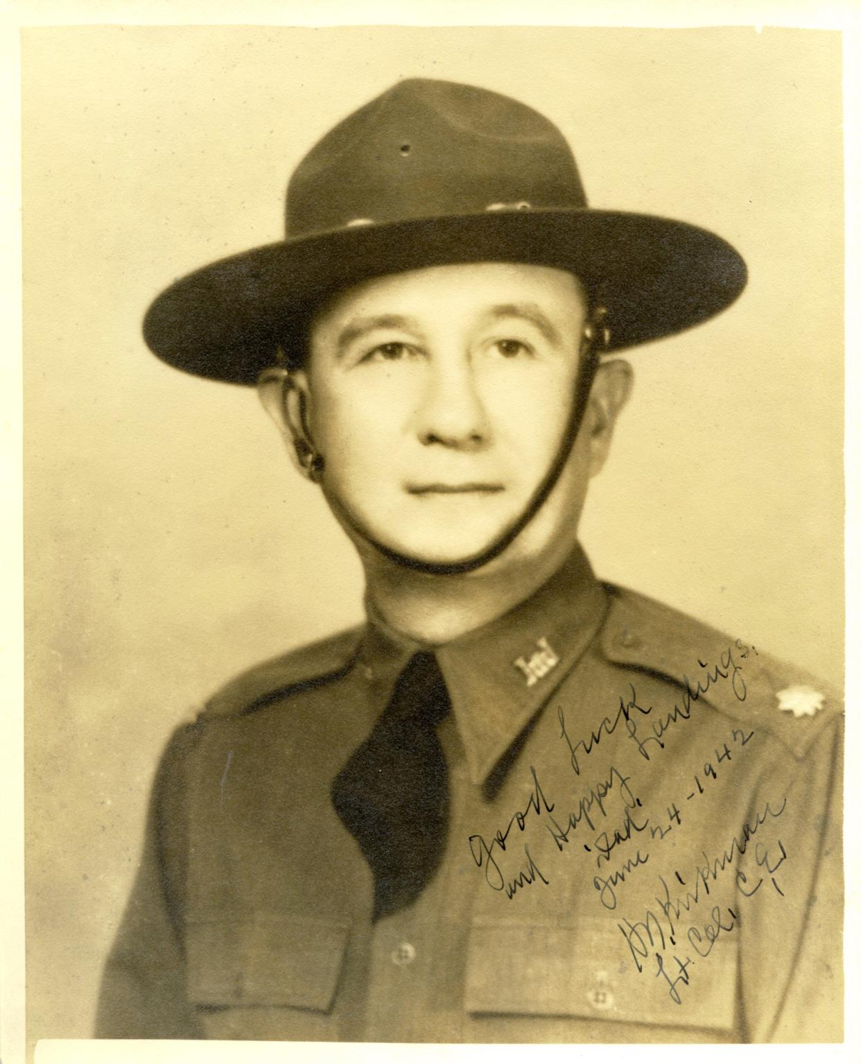 Col. Neil Kirkman, shown in his uniform in 1942,  was inducted into the Florida Law Enforcement Officers Hall of Fame (posthumously) earlier in 2022.