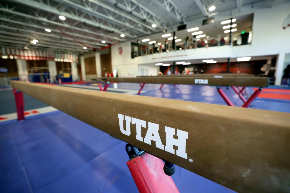 The gym in the Dumke Gymnastics Center is pictured during a ribbon-cutting event at the University of Utah in Salt Lake City on Thursday, Aug. 17, 2023. | Kristin Murphy, Deseret News