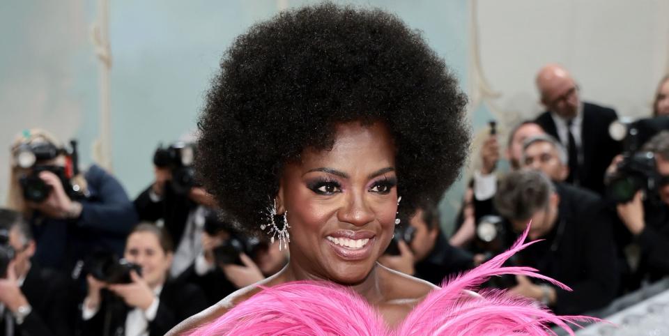 viola davis pink gown met gala