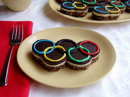 Olympic Rings for Dessert