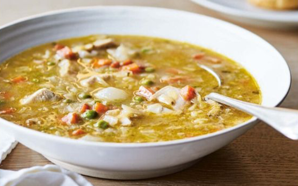 <p>Quentin Bacon</p><p>Need a winter warmup? Ina Garten’s chicken pot pie soup marries two perfect cold weather comfort foods.</p><p><strong>Get the recipe: <a href="/1077564/parade/ina-garten-chicken-pot-pie-soup-recipe/" data-ylk="slk:Ina Garten's Chicken Pot Pie Soup;elm:context_link;itc:0;sec:content-canvas" class="link ">Ina Garten's Chicken Pot Pie Soup</a></strong></p>