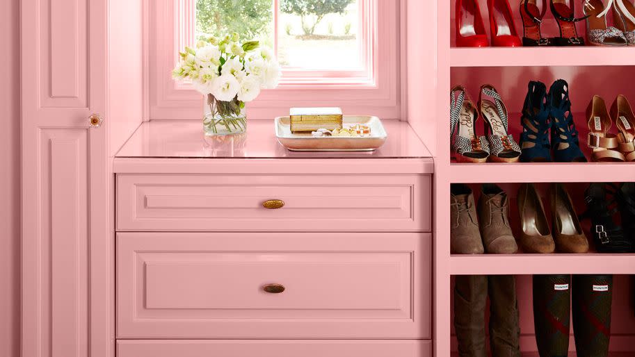 pink closet