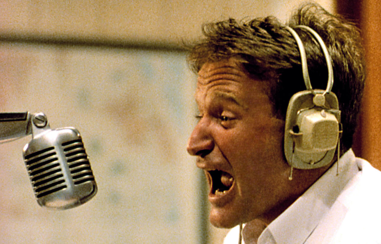 Robin Williams as Adrian Cronauer in Barry Levinson's 1987 hit, 'Good Morning, Vietnam' (Photo: Buena Vista Pictures/Courtesy Everett Collection)