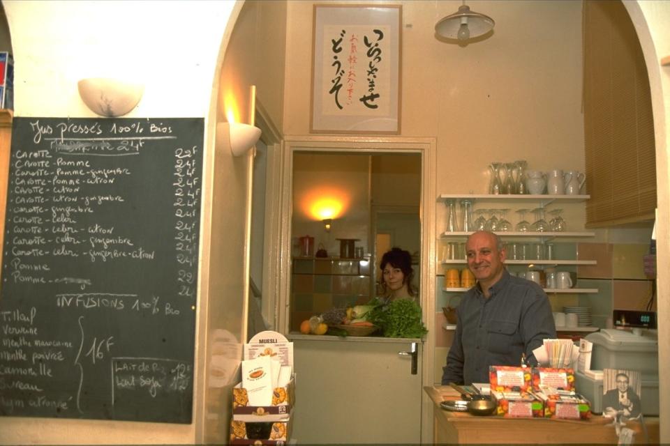 A macrobiotic restaurant in France