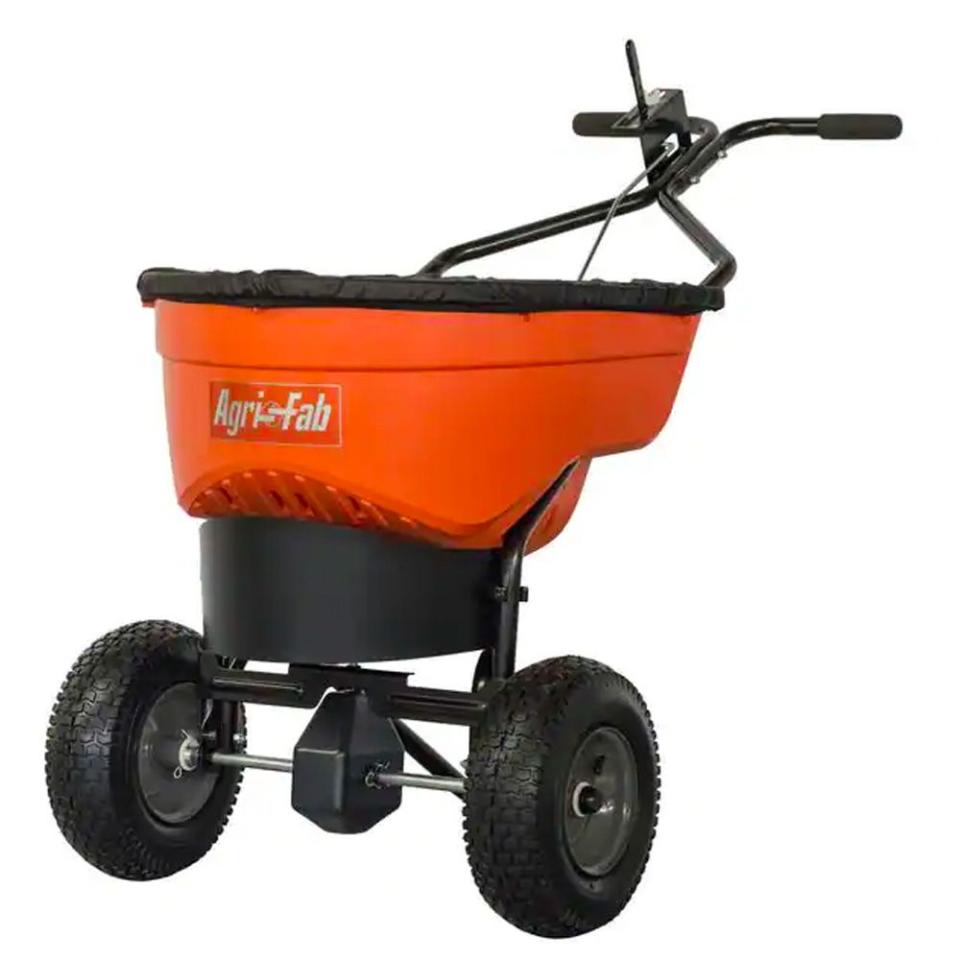 <p><a href="https://go.redirectingat.com?id=74968X1596630&url=https%3A%2F%2Fwww.homedepot.com%2Fp%2FAgri-Fab-130-lbs-Capacity-Push-Salt-Spreader-with-Stainless-Steel-Axle-45-0548%2F312500892&sref=https%3A%2F%2Fwww.popularmechanics.com%2Fhome%2Flawn-garden%2Fg39106948%2Fbest-salt-spreaders%2F" rel="nofollow noopener" target="_blank" data-ylk="slk:Shop Now;elm:context_link;itc:0;sec:content-canvas" class="link ">Shop Now</a></p><p>45-0329 130-Lb. Push Salt Spreader</p><p>homedepot.com</p><p>$245.56</p>