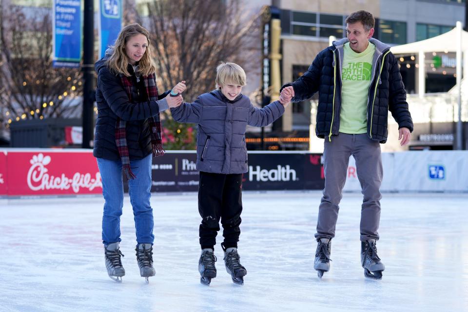 The UC Health Ice Rink at Fountain Square will be winding down for the season this week.
