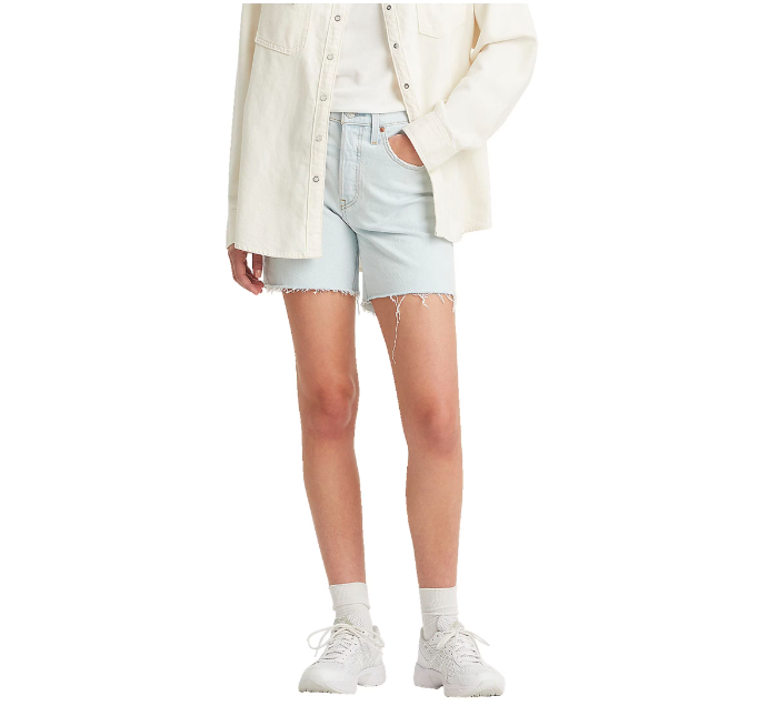 Levi's Women's 501 High Rise Jean Shorts. Image via Mark's.