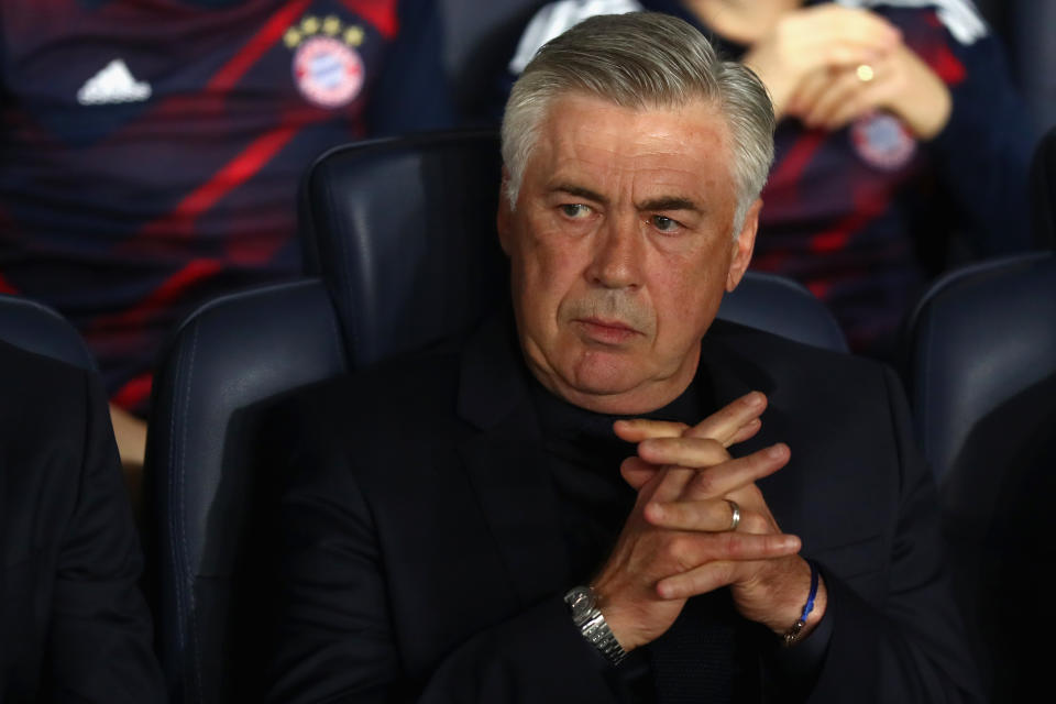 Bayern Munich has sacked Carlo Ancelotti. (Getty)