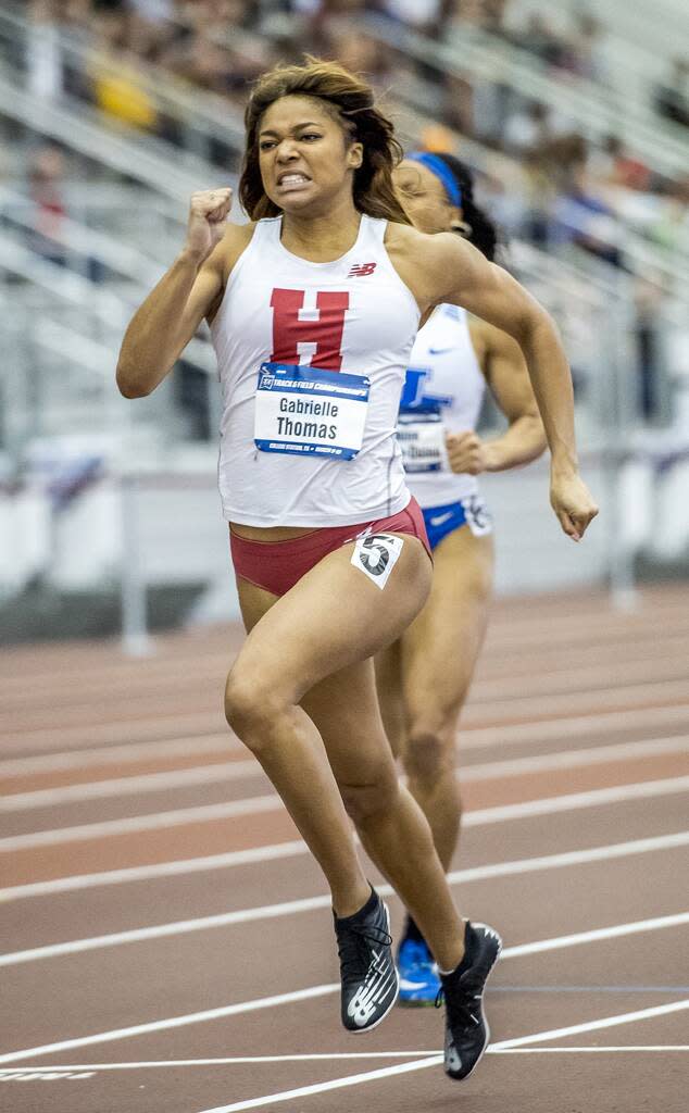 Gabby Thomas, 2018 NCAA, Harvard