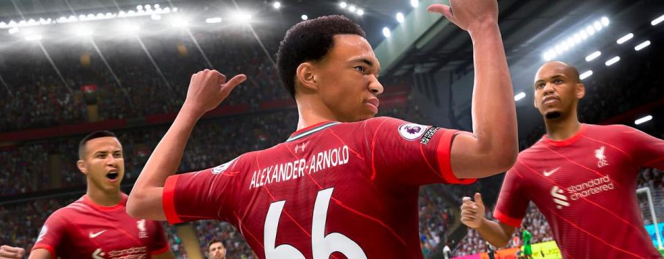 FIFA 22 various players screenshot from the game