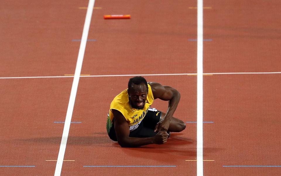 Usain Bolt has hit back at those doubting whether he was injured in his final ever race - EPA