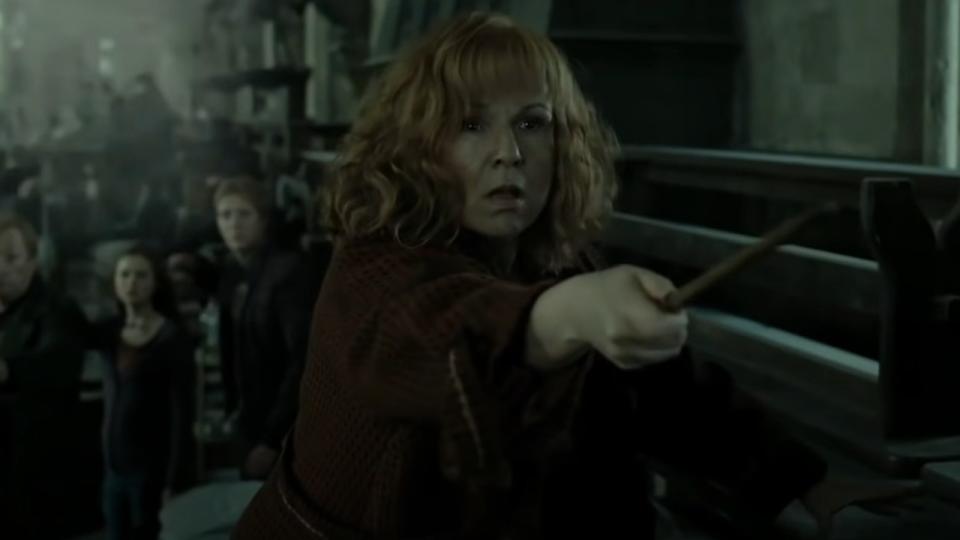 Mrs. Weasley Kills Bellatrix In Deathly Hallows