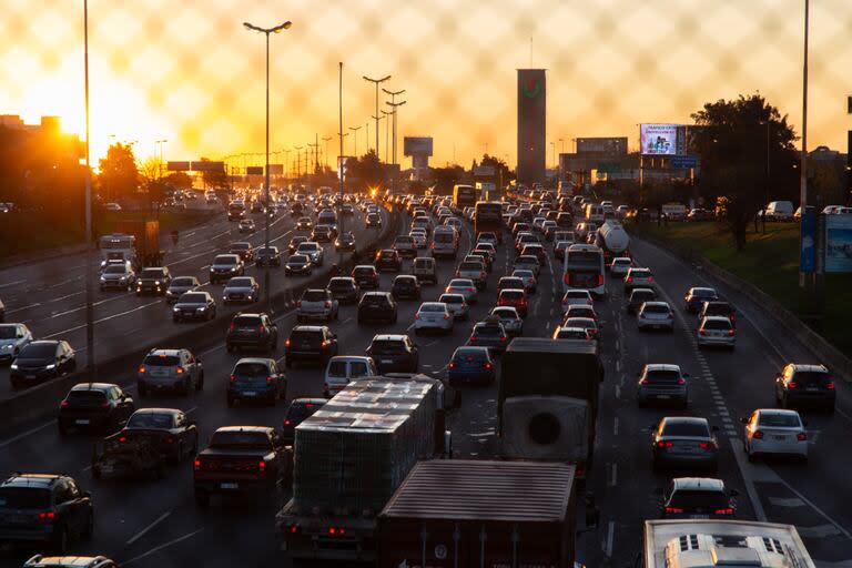 Así estaba el tránsito por el fin de semana largo en la Panamericana hacia el norte, antes de que llegaran las lluvias 