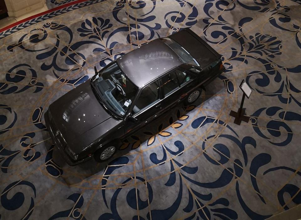 Royal Automobile Club displayed the model last year