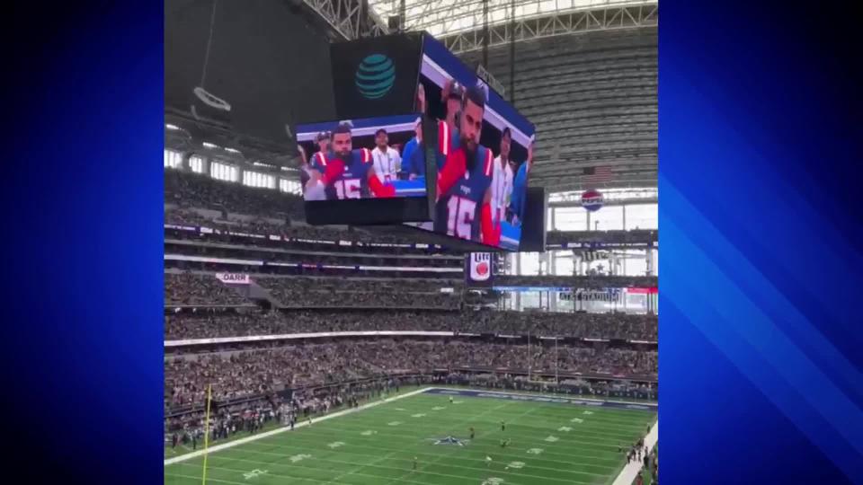Wife of Patriots fan goes into labor at Dallas Cowboys game against New England