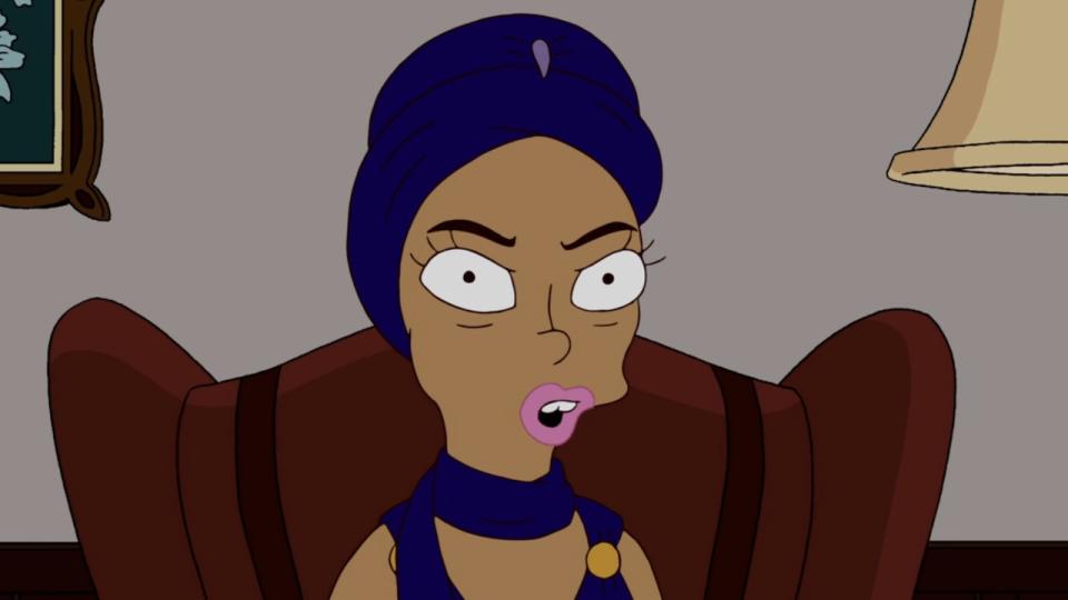 Eartha Kitt on The Simpsons