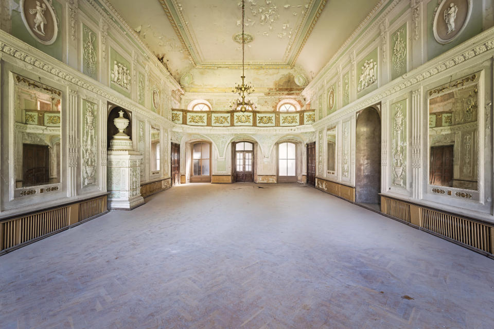 Abandoned palace in Poland