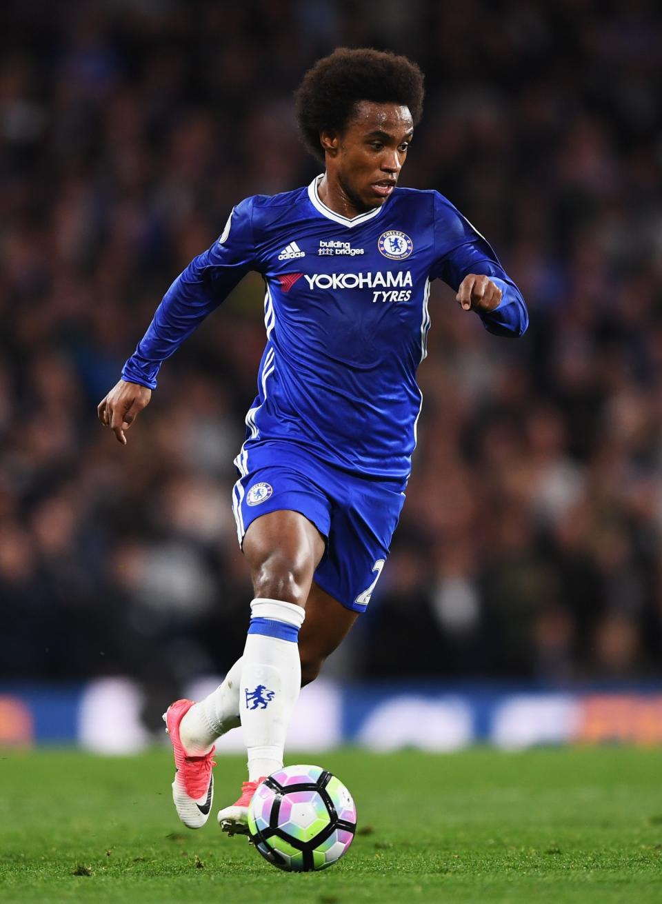 Willian is highly-sought after but has spent the season in and out of the team