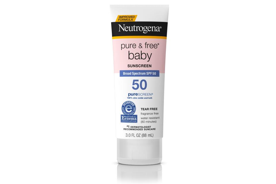 Neutrogena Pure & Free Baby Mineral Sunscreen with SPF 50