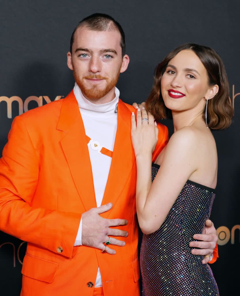 Angus Cloud and Maude Apatow in 2022. Photo by Jeff Kravitz/FilmMagic for HBO<cite>Photo by Jeff Kravitz/FilmMagic for HBO</cite>