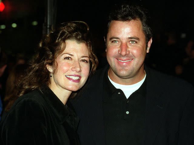 DOUG KANTER/AFP Amy Grant and Vince Gill