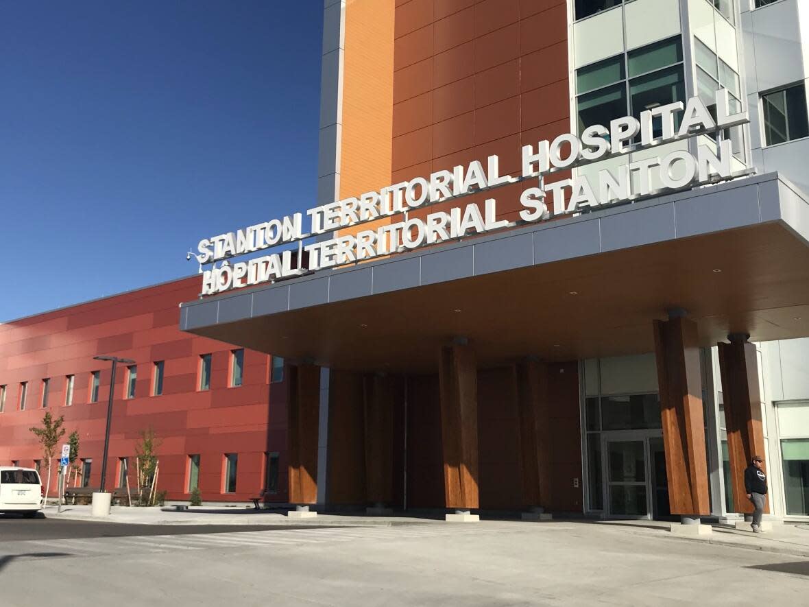 Stanton Territorial Hospital in September 2019. Reductions in services at the hospital's operating room have been extended until January, 2023. (Katherine Barton/CBC - image credit)