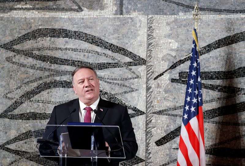 U.S. Secretary of State Pompeo visits Italy