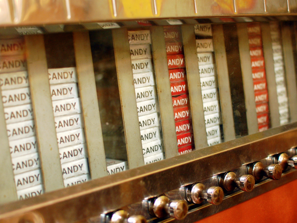 Candy Cigarette Machine