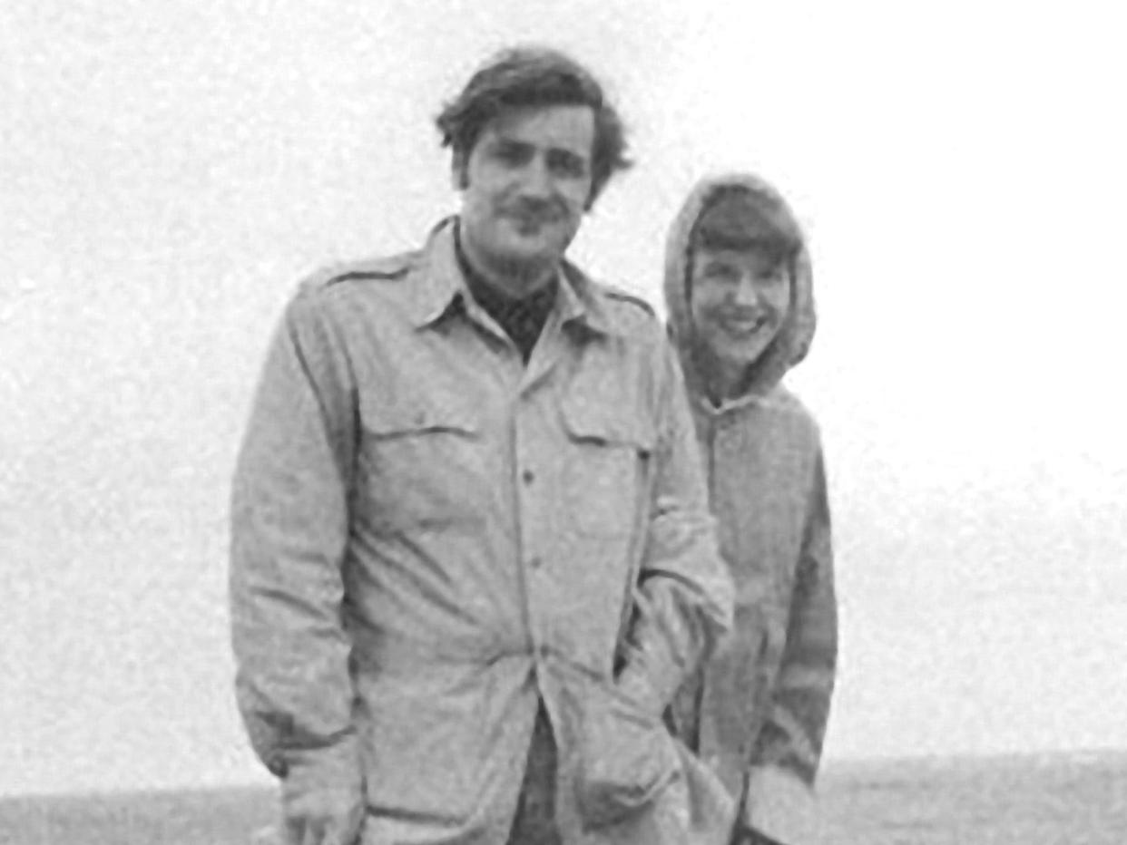 Fullest account yet: Ted Hughes and Sylvia Plath in Massachusetts in 1959: Rex Features