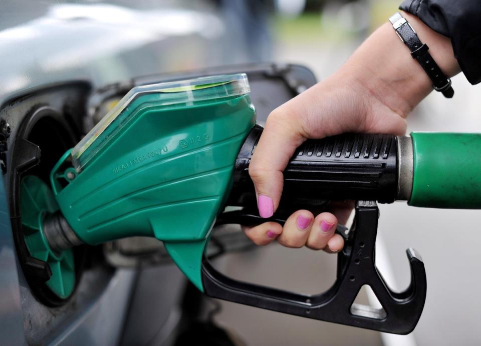 Rising fuel prices have driven inflation to 40-year highs (Nicholas T Ansell/PA) (PA Wire)