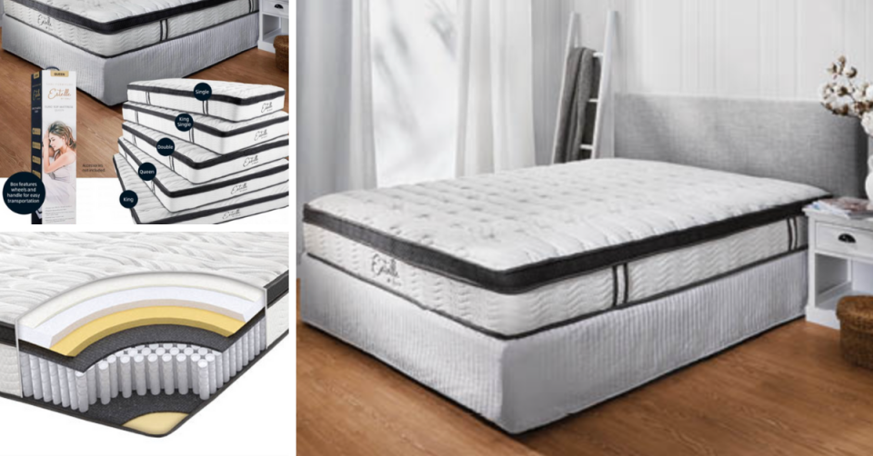 Aldi's popular mattress in a box. Image: Aldi