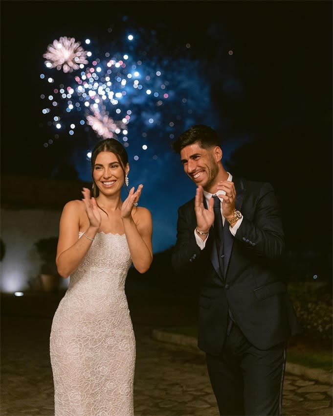 La boda de Marco Asensio y Sandra Garal