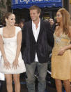 <p>J.Lo stays composed while exchanging smiles with Bey (alongside David Beckham) during <a rel="nofollow noopener" href="https://www.youtube.com/watch?v=fG0xMjcy5As" target="_blank" data-ylk="slk:the premiere of their Pepsi commercial;elm:context_link;itc:0;sec:content-canvas" class="link ">the premiere of their Pepsi commercial</a>.</p>