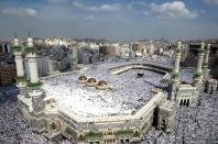 Se estima que el primer lugar santo del islam y la mezquita más importante de La Meca, en cuyo interior se encuentra la Kaaba, costó en total 90.000 millones de euros. (Foto: Getty Images).