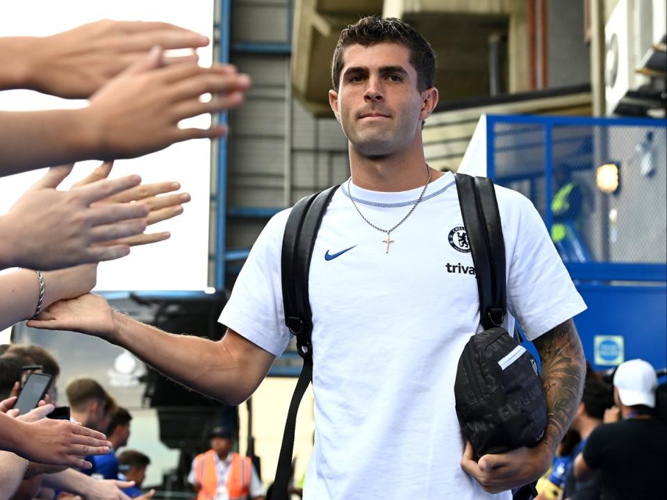 Pulisic is a target for United after a miserable start to the season (Chelsea FC via Getty Images)