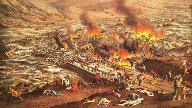 Johnstown Flood Art