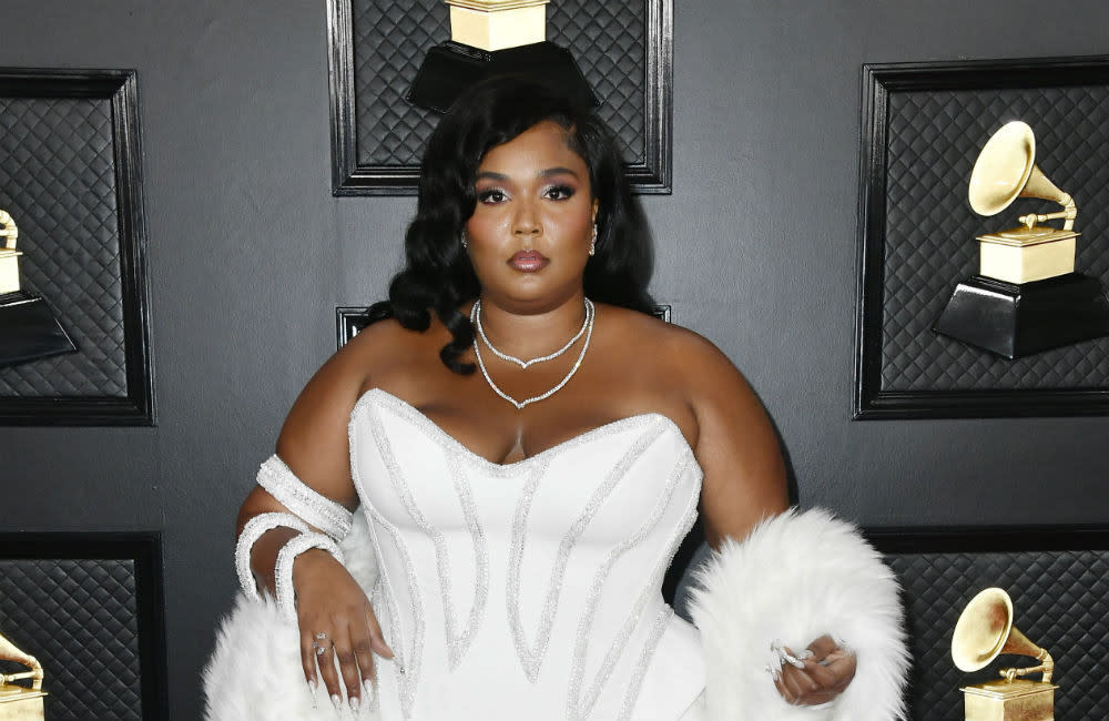 Lizzo - Getty - Grammys - Jan 2020