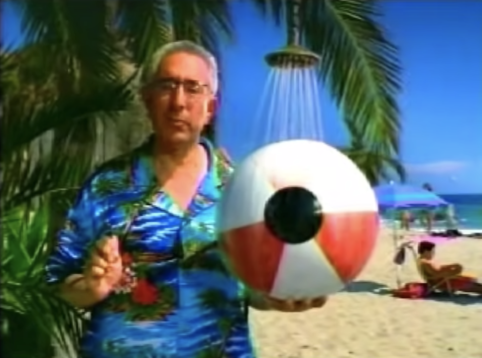 ben stein in clear eyes commercial