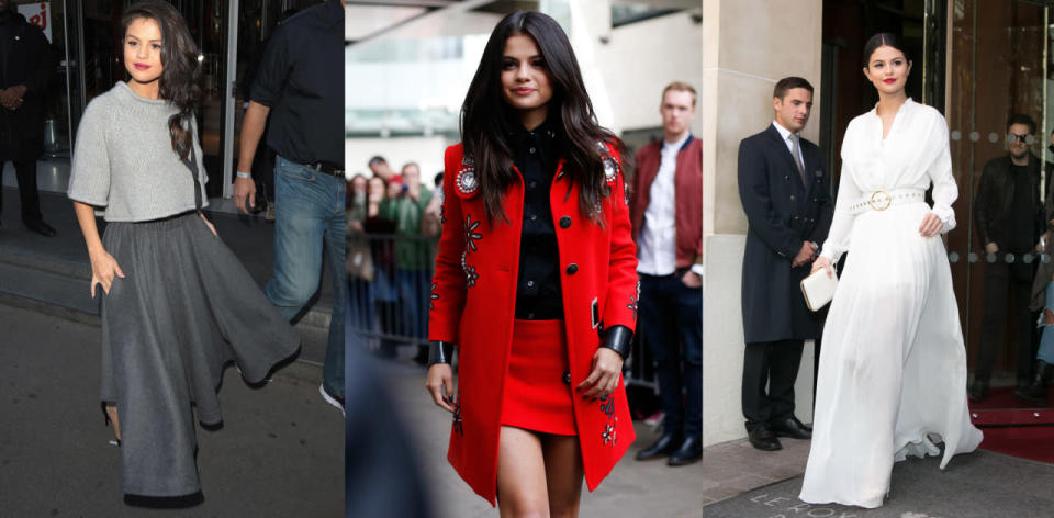 Selena Gomez has got some serious sartorial prowess going on nowadays. [Photos: Rex/Getty]