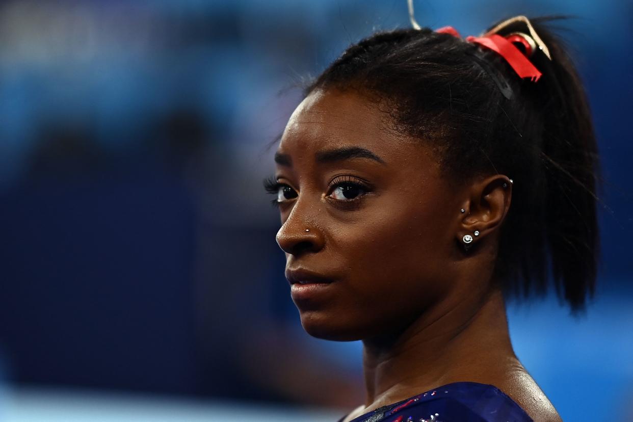 If they didn't before, Russia now has the attention of Simone Biles and Team USA women's gymnastics. (Photo by LOIC VENANCE/AFP via Getty Images)