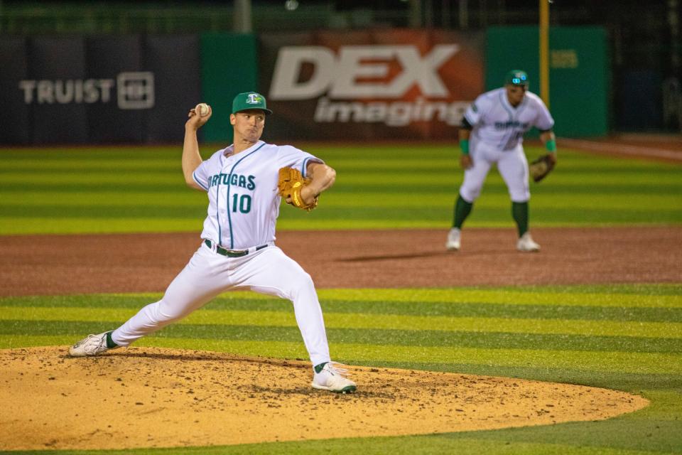 Owen Holt is in his first season with the Tortugas after being drafted by the Reds in 2021.