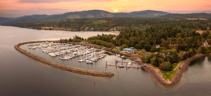 John Wayne Marina in Sequim, Washington